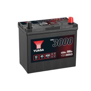 15 5050694029578 YBX3053 YBX3053 YUASA - B24 - 12V 45AH 400A - 238X129X223 MM