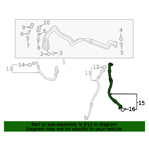 1929 9100000019291 31694876 MANICOTTO VOLVO OE: 31694876