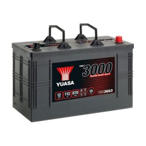 30 5050694039959 YBX3663 YBX3663 YUASA - COMPACT - 12V 112AH 870A - 346X173X234 MM
