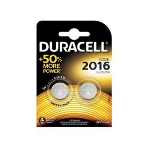 349 5000394203884 DUR0CR2016 DURACELL ELECTRONICS LITIO CR2016 2PZ