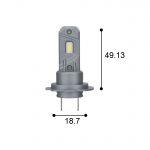 551 9100000005515 H7RKFL4000 K-FIT PRO FANLESS H7 9-32V 4000LM